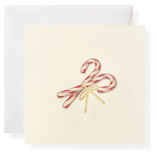 Christmas Gift Enclosure Card - Candy Canes - Karen Adams Designs