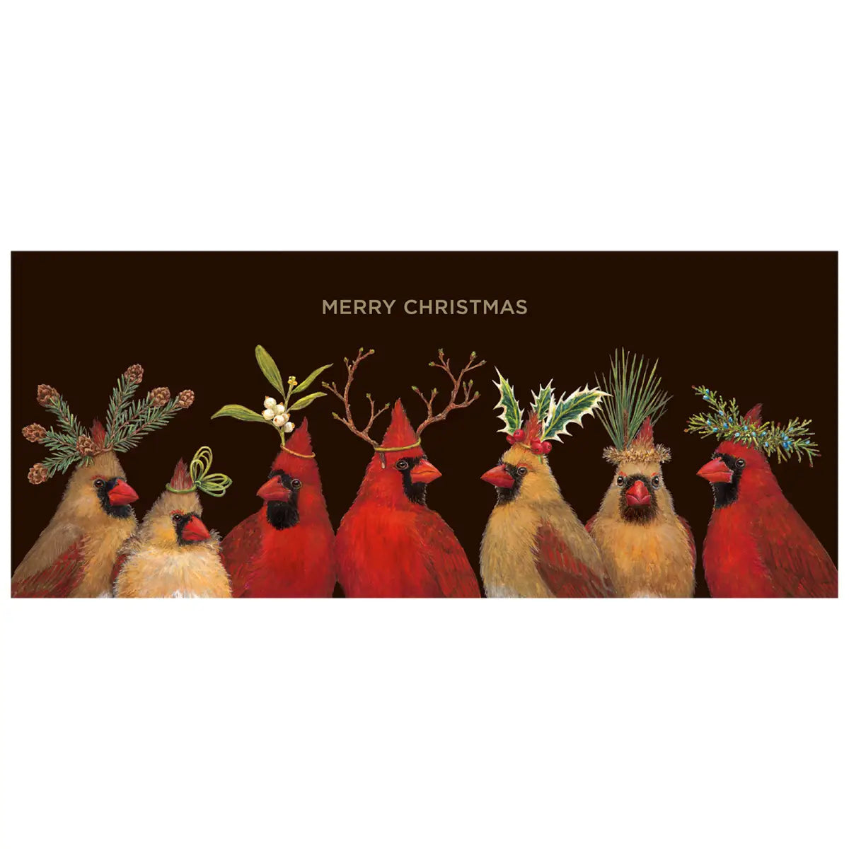 Christmas Card - Cardinals by Vicki Sawyer - Hester & Cook - Stationery