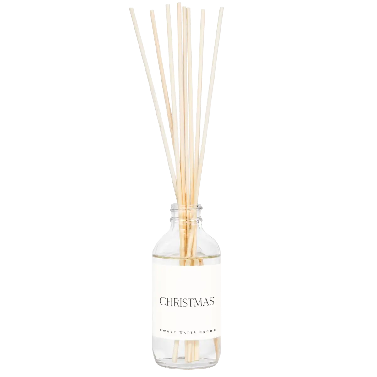 Christmas Clear Reed Diffuser - Sweet Water Decor