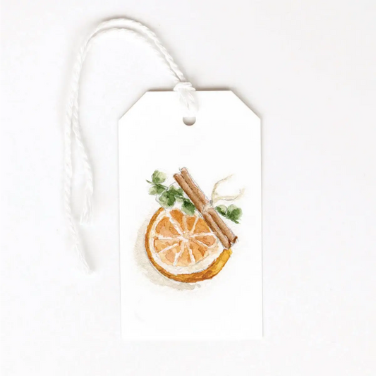 Christmas Gift Tags - Orange Spice - emily lex studio