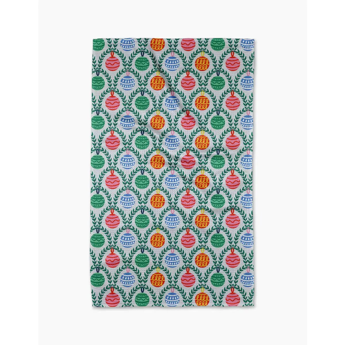 Kitchen Towel - Christmas Ornaments - Geometry