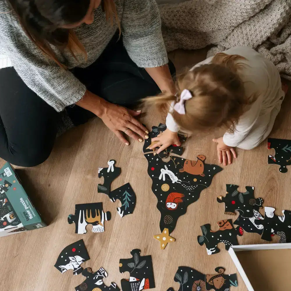 Christmas Tree Floor Puzzle - Wee Gallery