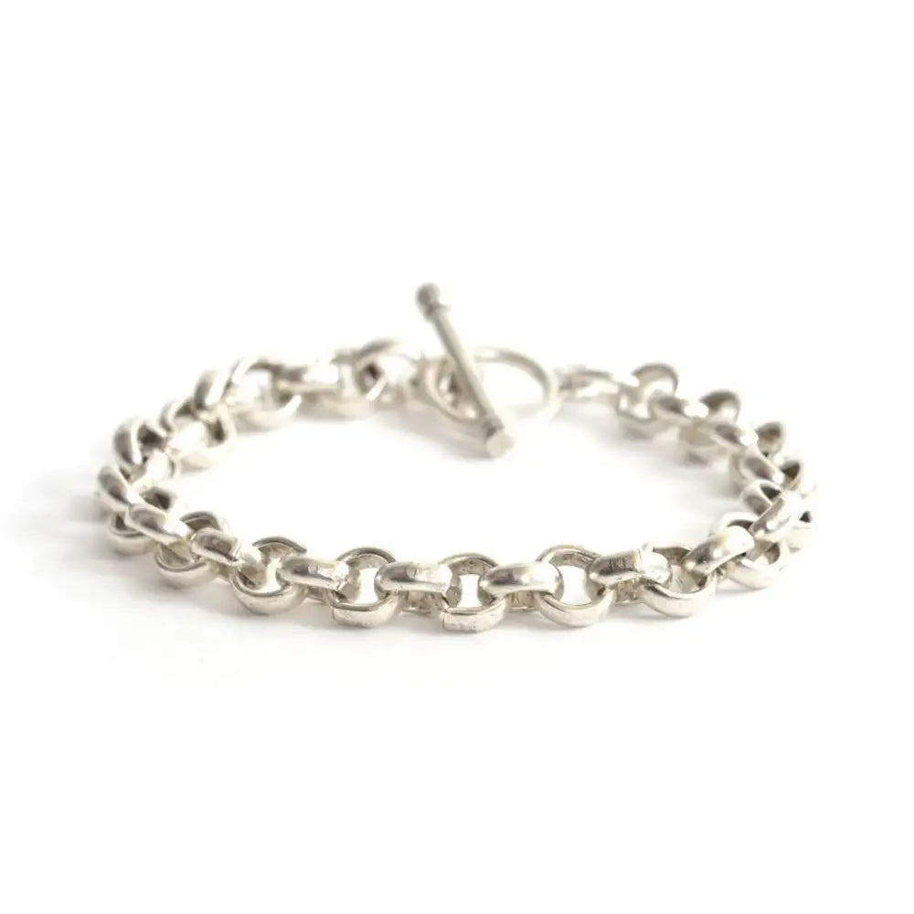 Chunky Charm Bracelet - Gold or Silver - Bel Kai