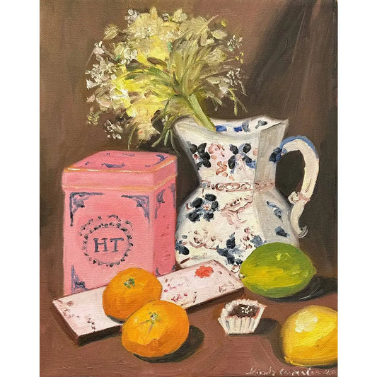 Greeting Card - Citrus & Sweets Still Life - Carpe Diem Papers