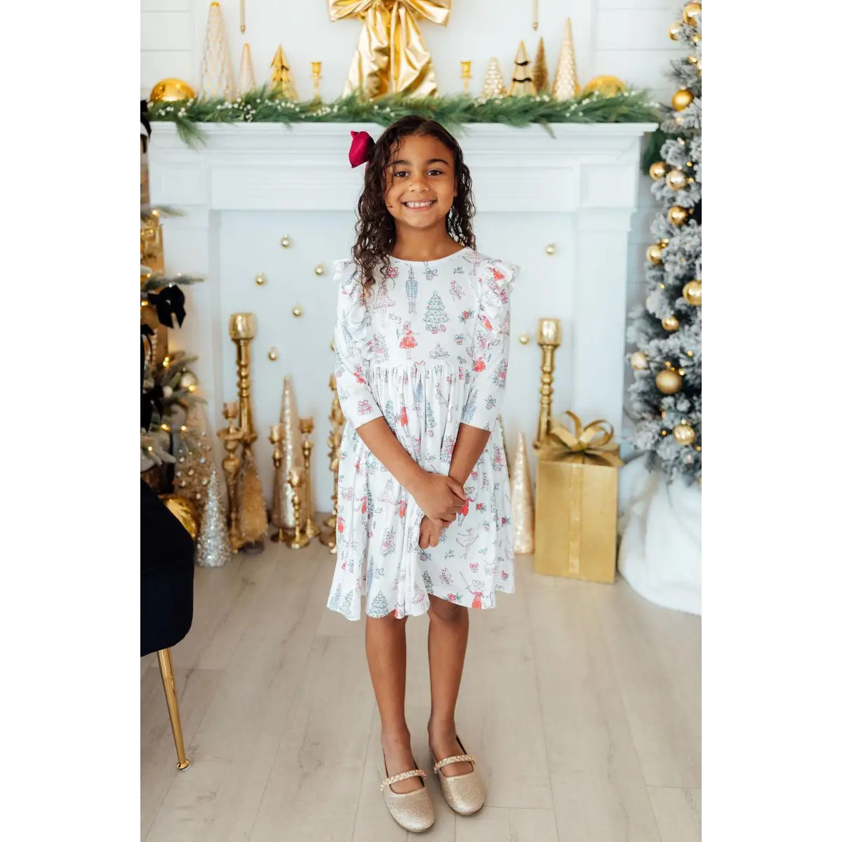 Ruffle Twirl Dress - Clara’s Christmas - Nutcracker - Mila & Rose ®