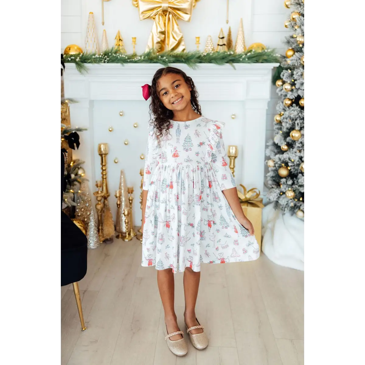 Ruffle Twirl Dress - Clara’s Christmas - Nutcracker - Mila & Rose ®