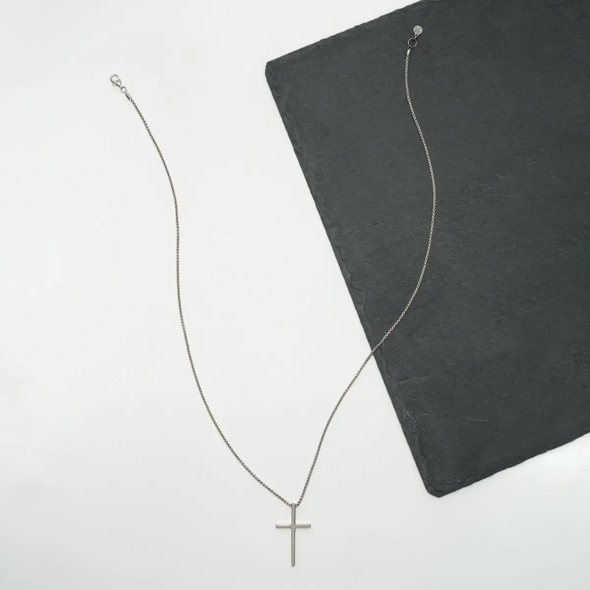 The Classic Cross Necklace in Sterling Silver - Starfish Project