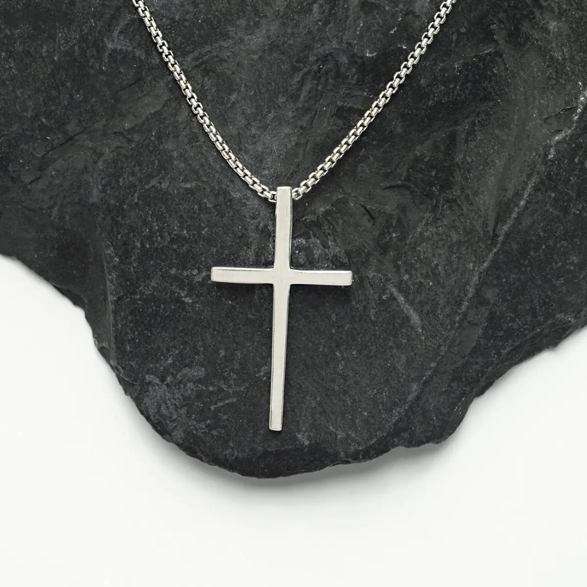 The Classic Cross Necklace in Sterling Silver - Starfish Project