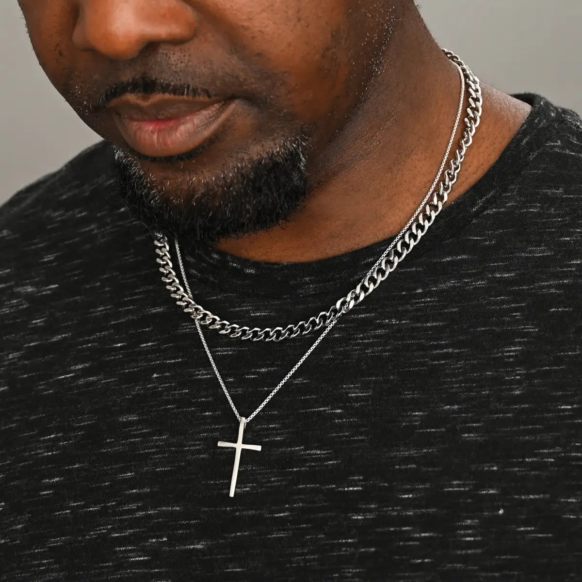The Classic Cross Necklace in Sterling Silver - Starfish Project