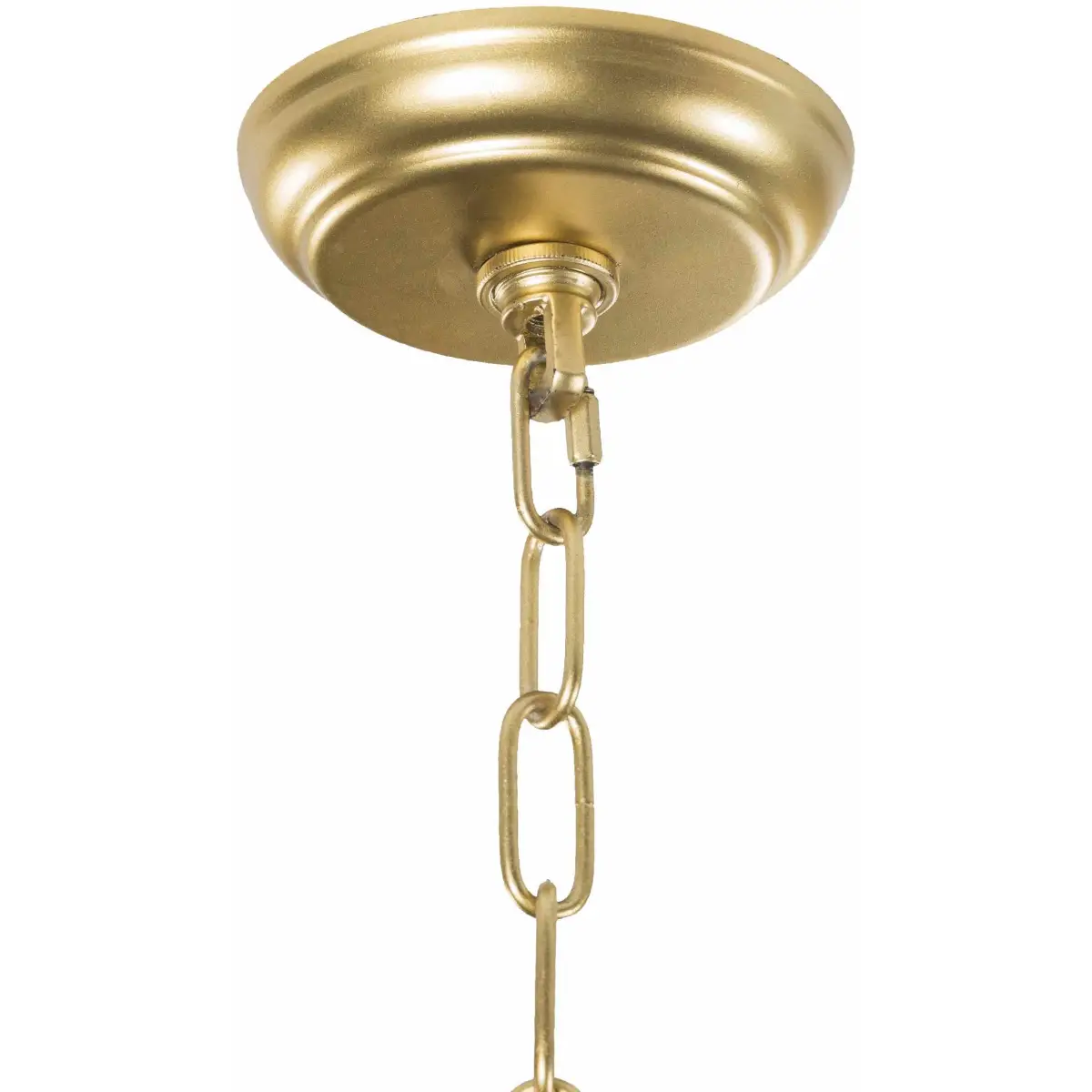 Classic Gold Open Lantern Pendant Ceiling Light - 14’’L x 14’’W x 21’’H Cube - Boutique Rugs