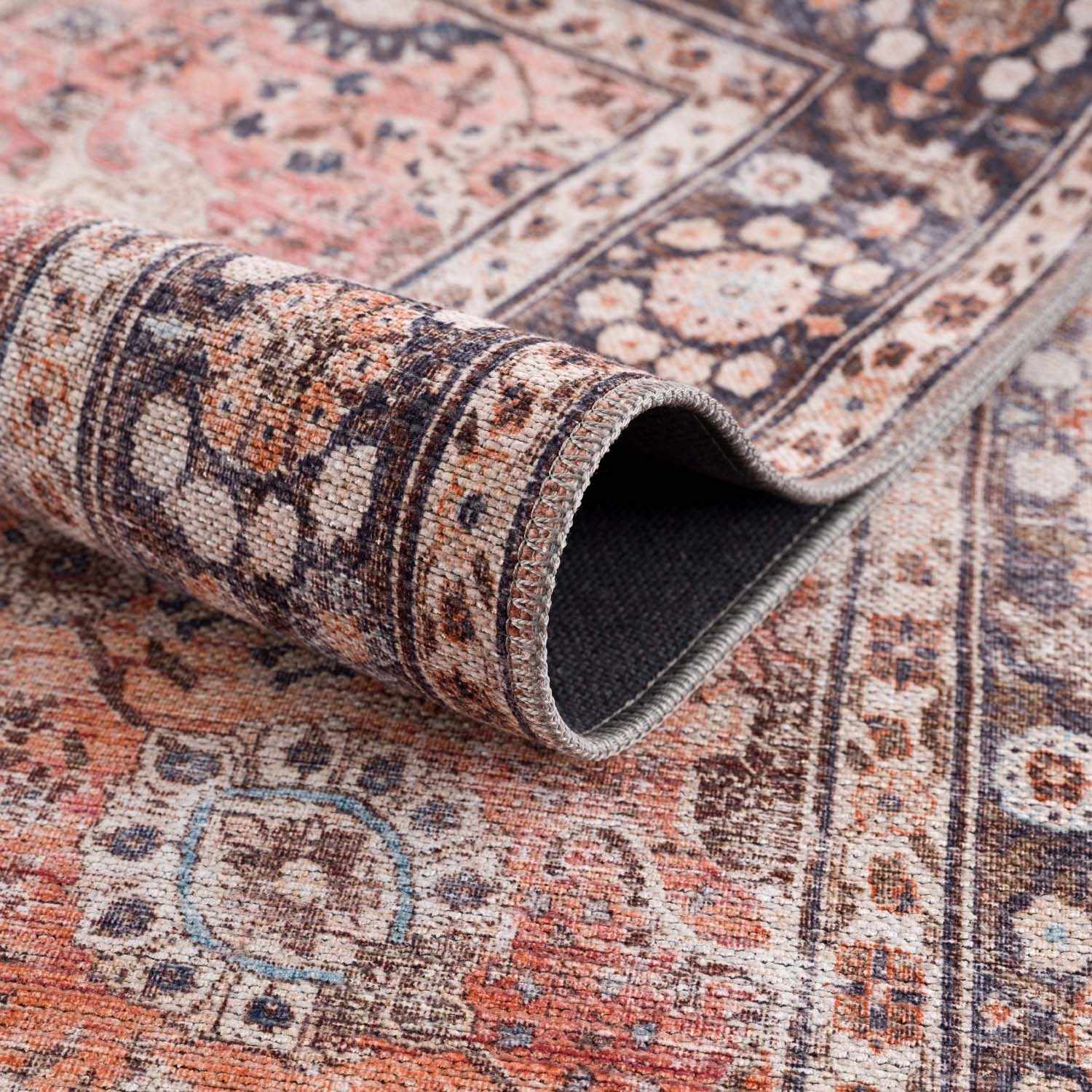 Ganyangan Red Washable Rug - Boutique Rugs