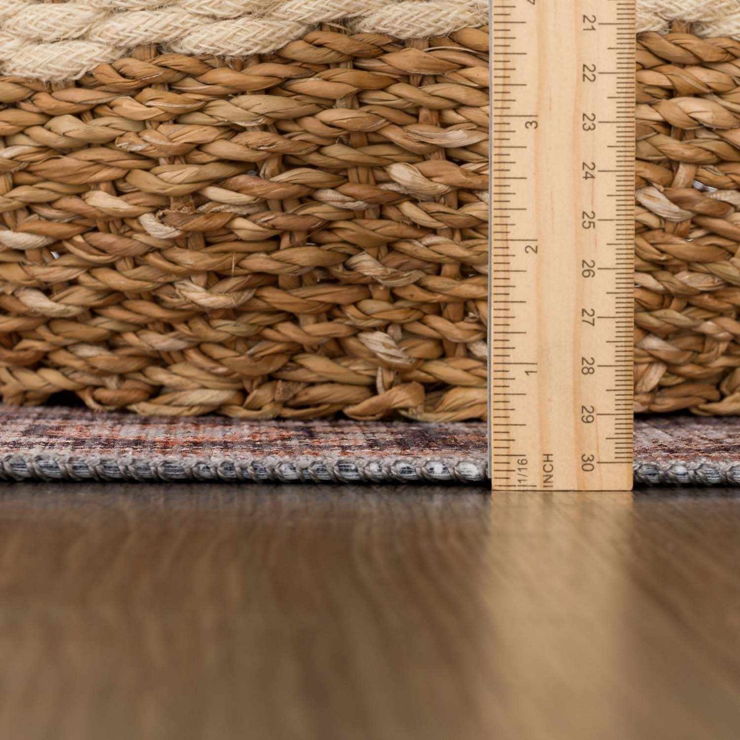 Ganyangan Red Washable Rug - Boutique Rugs