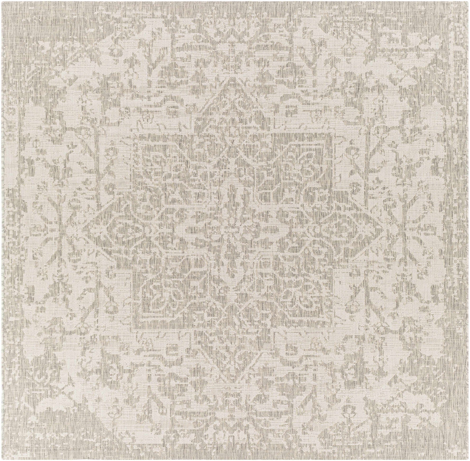 Beige Kilmacolm Outdoor Rug - 6’7’’ x 6’7’’ Square - Boutique Rugs