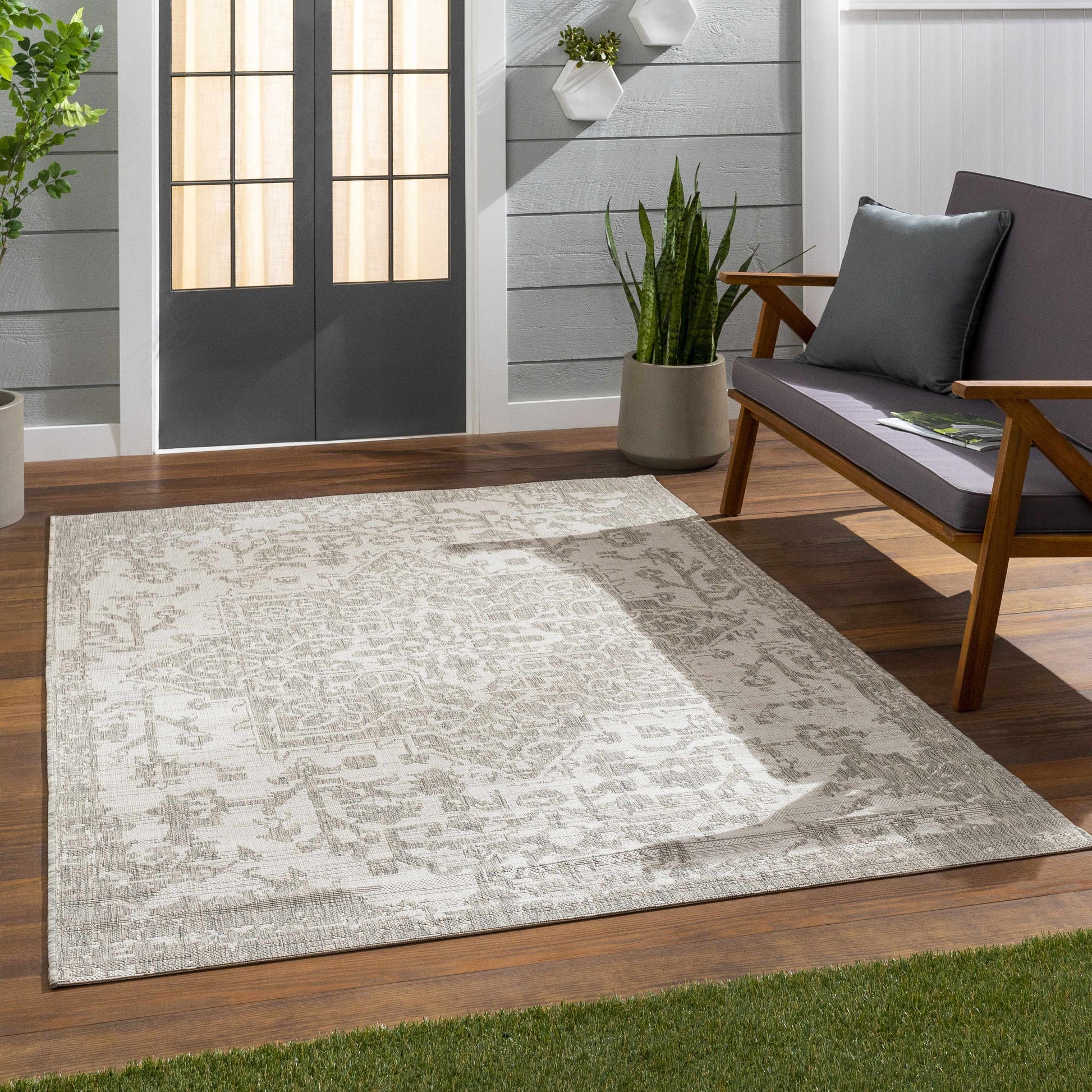 Beige Kilmacolm Outdoor Rug - Boutique Rugs