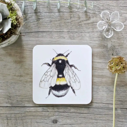 Coaster Set - Bumblebee - Set Of 4 Coasters - Toasted Crumpet (US Duties Paid)