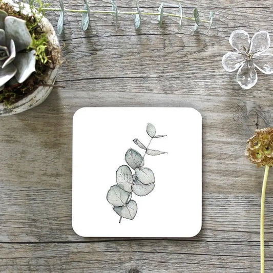 Coaster Set - Eucalyptus - Set Of 4 Coasters - Toasted Crumpet (US Duties Paid)