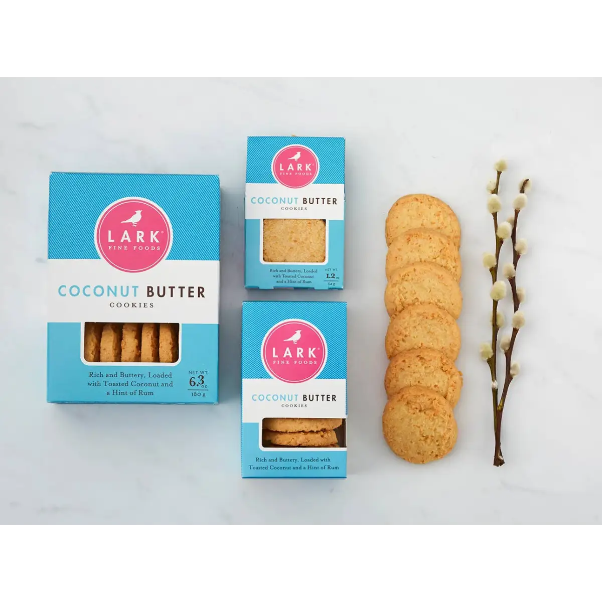 Coconut Butter Cookies - Lark Fine Foods