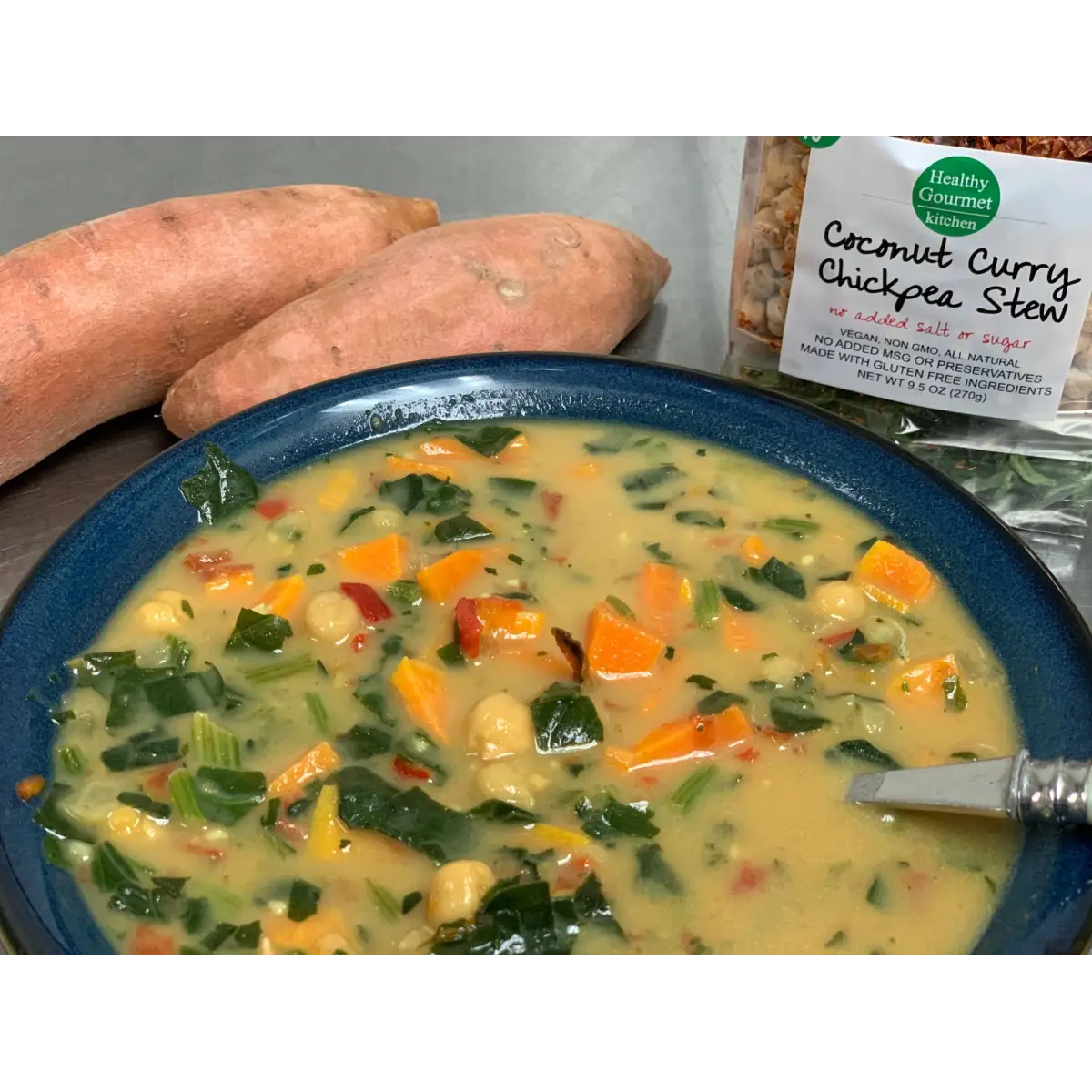 Soup Mix - Coconut Curry Chickpea Stew - Healthy Gourmet Kitchen