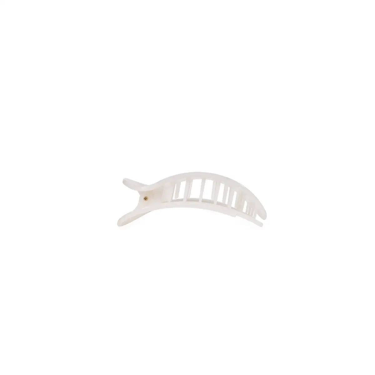 Flat Round Clip - Coconut White - Tiny - TELETIES