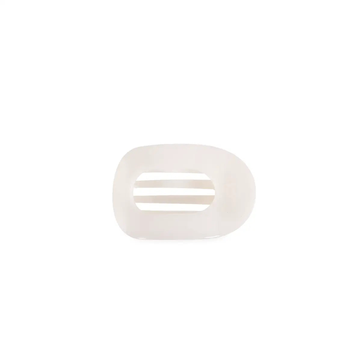 Flat Round Clip - Coconut White - Tiny - TELETIES