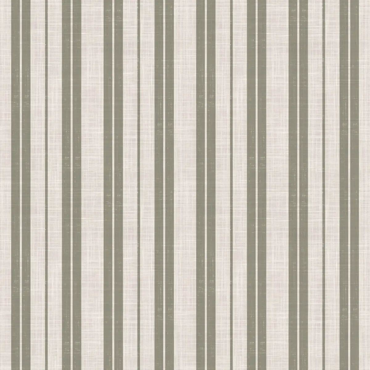 Colbi Wallpaper - Traditional Stripe - by Kathryn Therese - Sample 1 foot by 1 foot / Green - Loomwell Home Goods