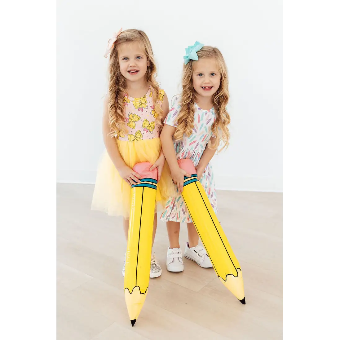 Pocket Twirl Dress - Color Crayons for School - Mila & Rose ®