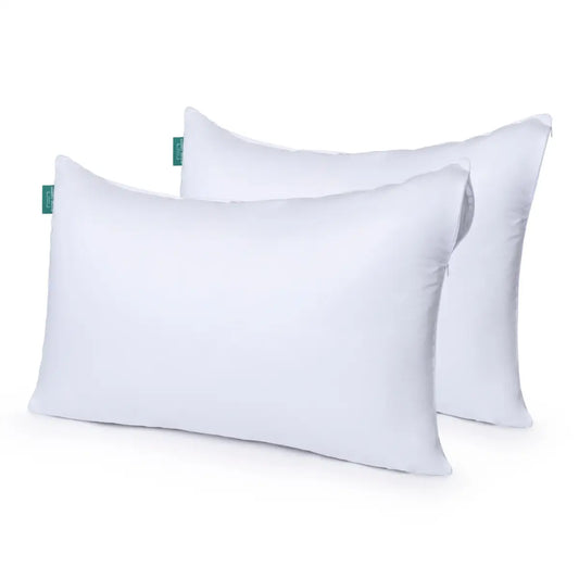 ComfyDown Pillowcase for Bed Pillow – Zipper Closure – Twin/Queen/King Sizes Available - ComfyDown