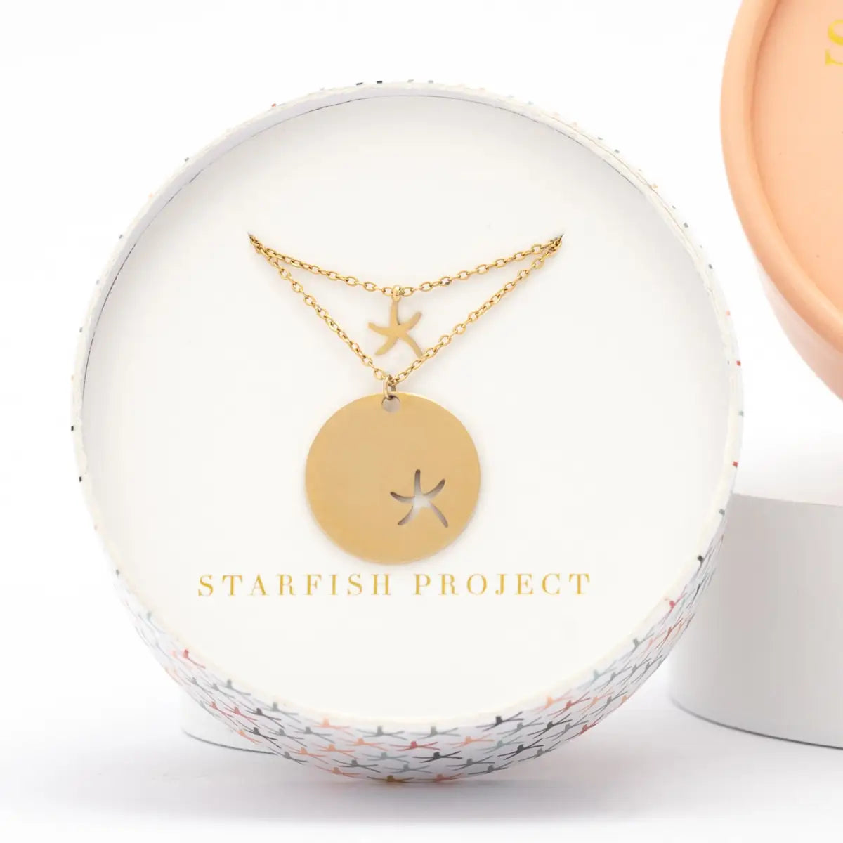 Community Gold Starfish Necklace Set - Starfish Project