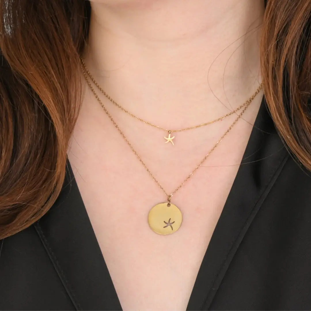 Community Gold Starfish Necklace Set - Starfish Project