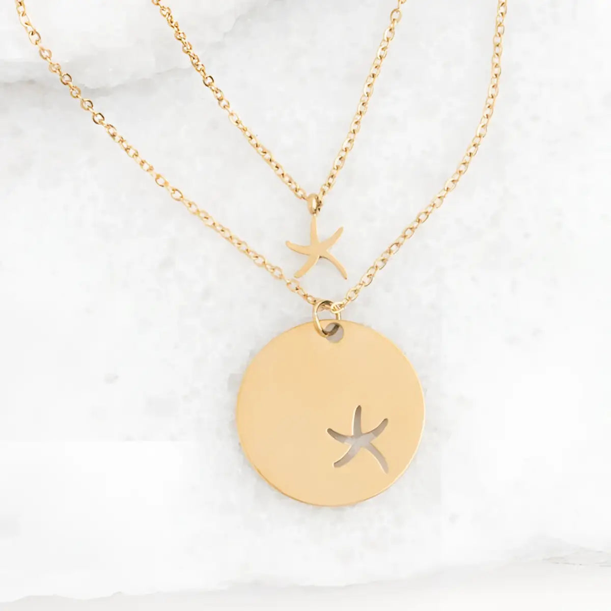 Community Gold Starfish Necklace Set - Starfish Project