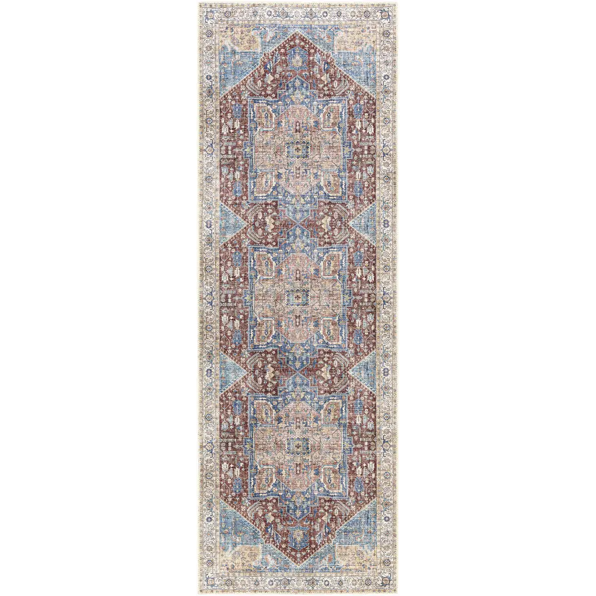 Como Washable Area Rug - 2’7’’ x 7’10’’ Runner - Boutique Rugs