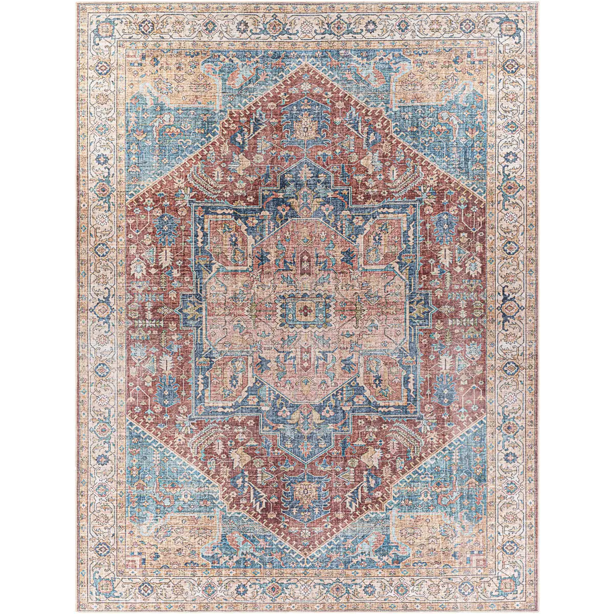 Como Washable Area Rug - *7’10’’ x 10’2’’ Rectangle - Boutique Rugs