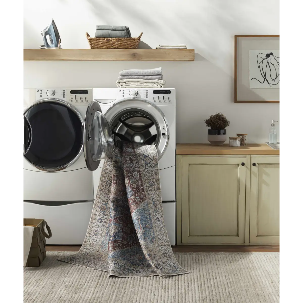 Como Washable Area Rug - Boutique Rugs