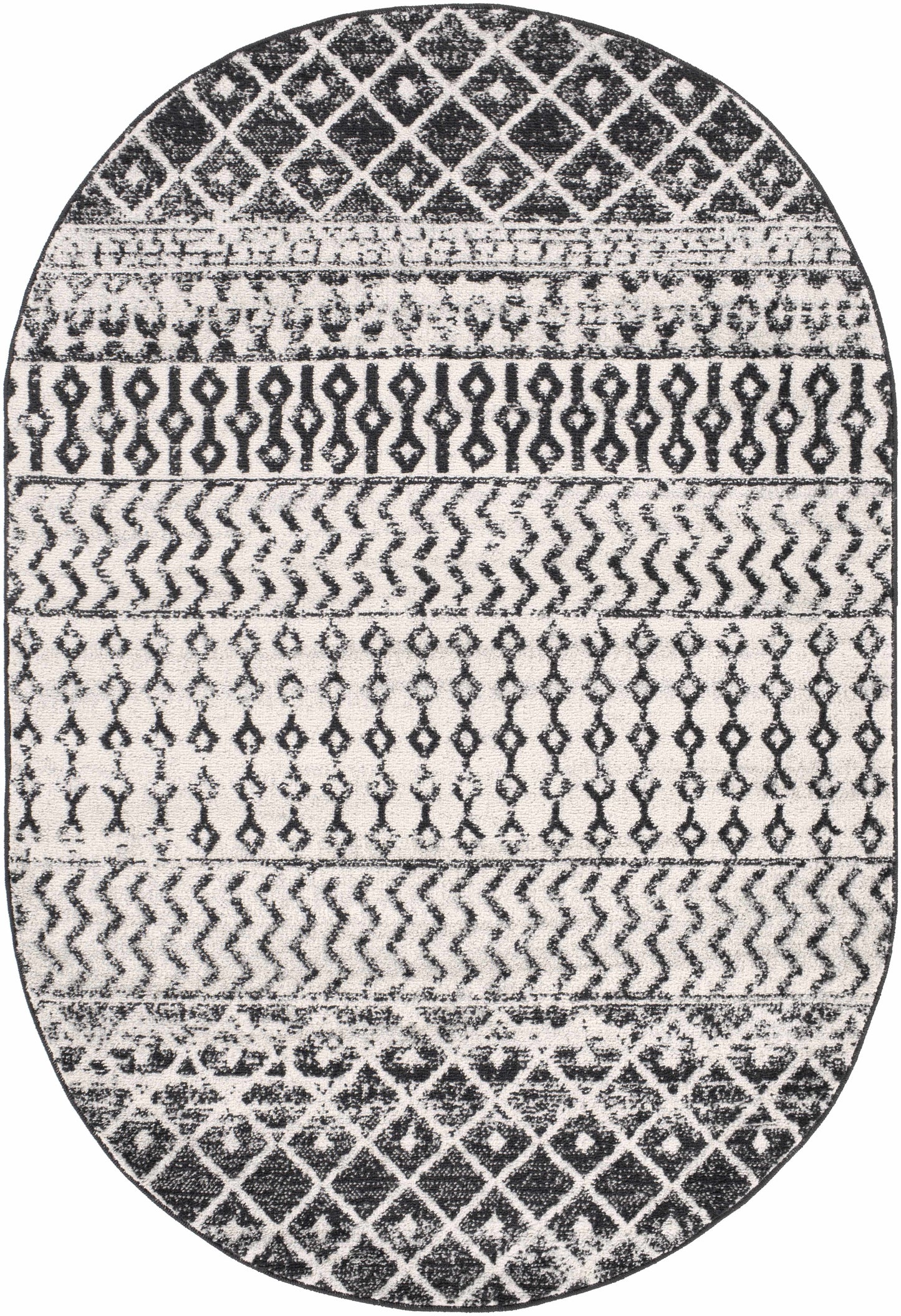 Constantin Black & White All Over Rug