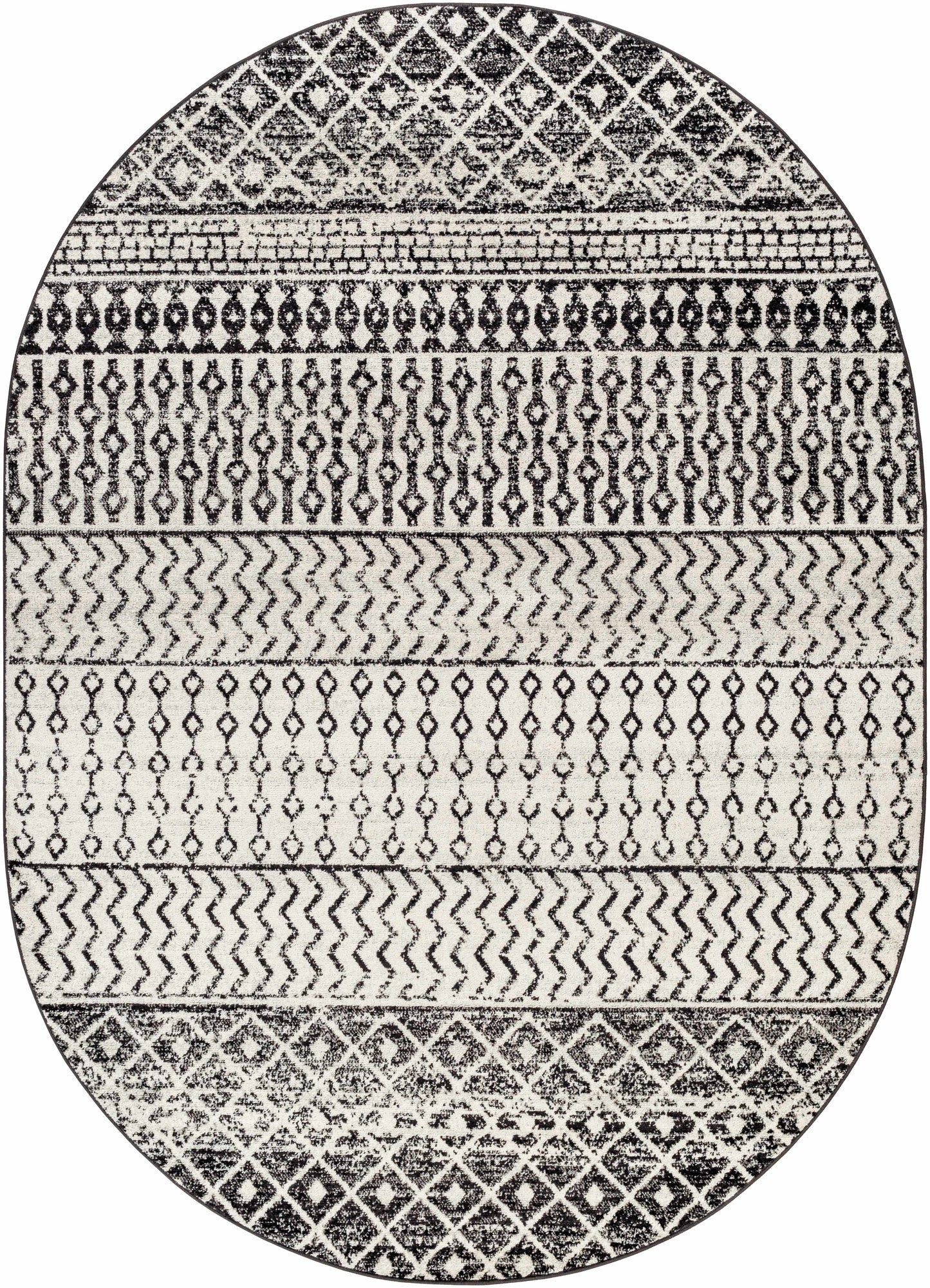 Constantin Black & White All Over Rug - Boutique Rugs