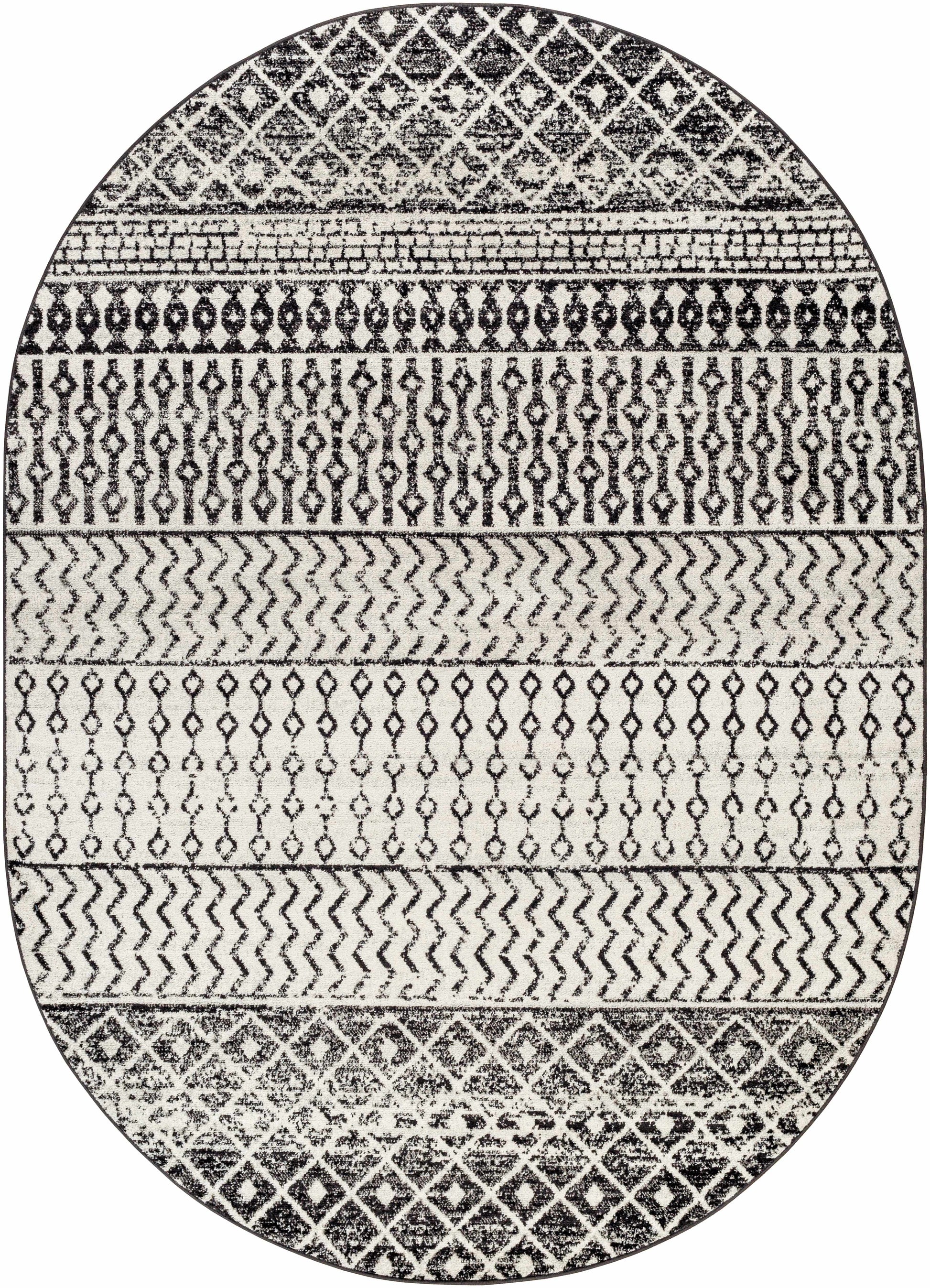 Constantin Black & White All Over Rug - Boutique Rugs