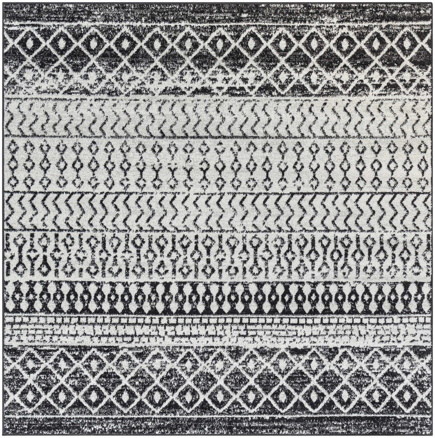 Constantin Black & White All Over Rug - Boutique Rugs