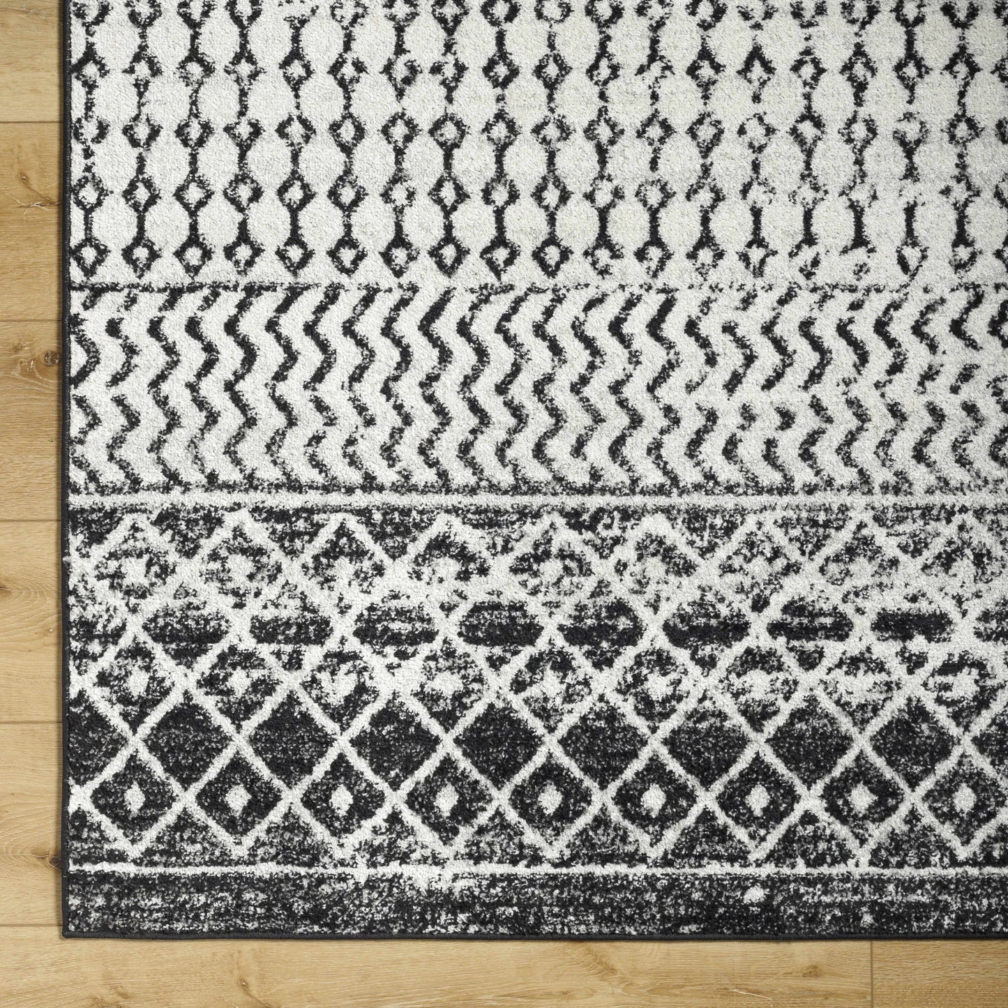 Constantin Black & White All Over Rug - Boutique Rugs