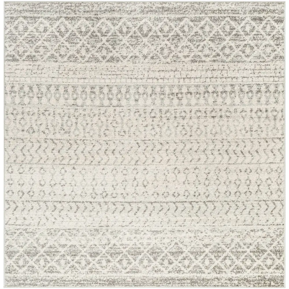 Constantin Gray Area Rug - 6’ Square - Boutique Rugs