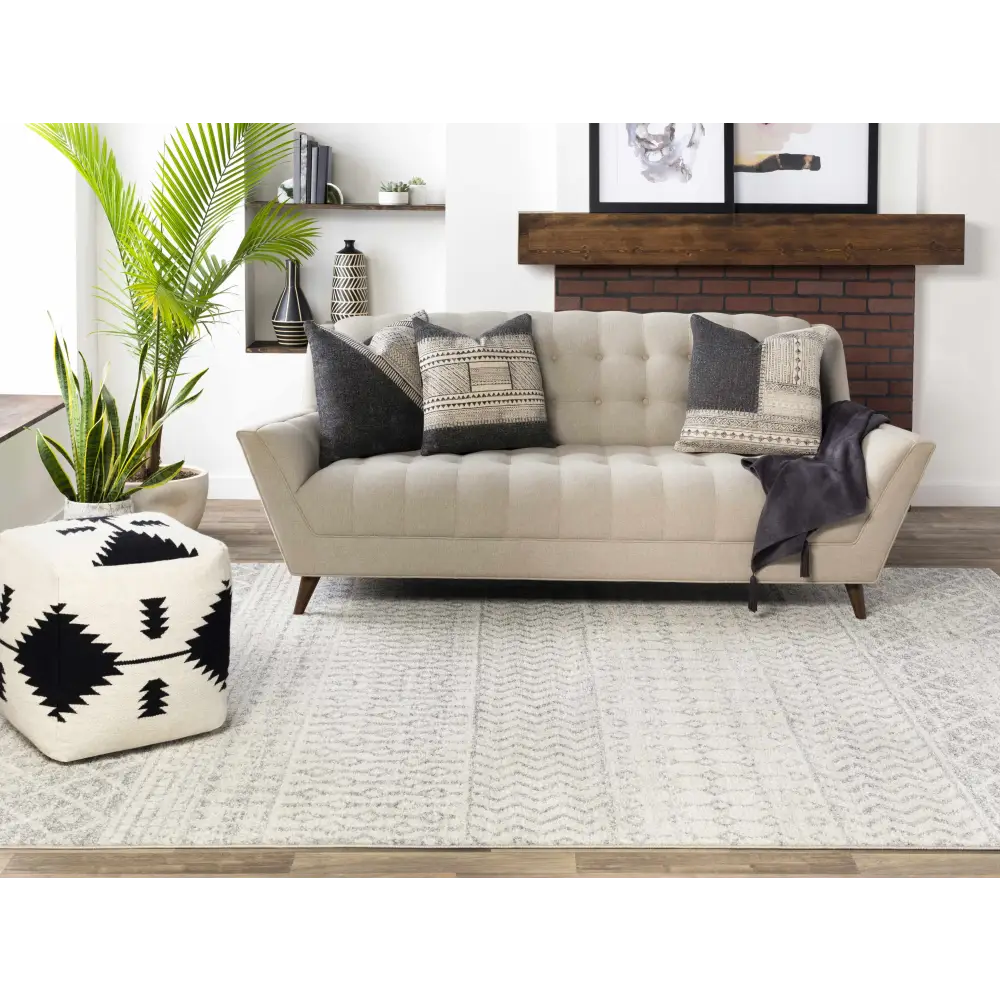 Constantin Gray Area Rug - Boutique Rugs