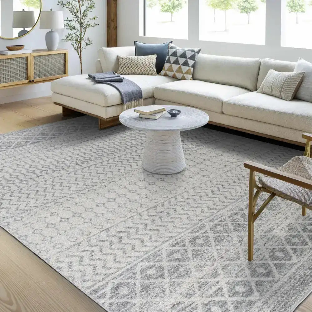 Constantin Gray Area Rug - Boutique Rugs