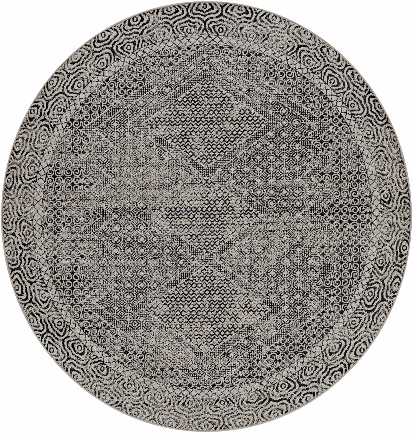 Consuelo Washable Area Rug - * 6’7’’ Round - Boutique Rugs