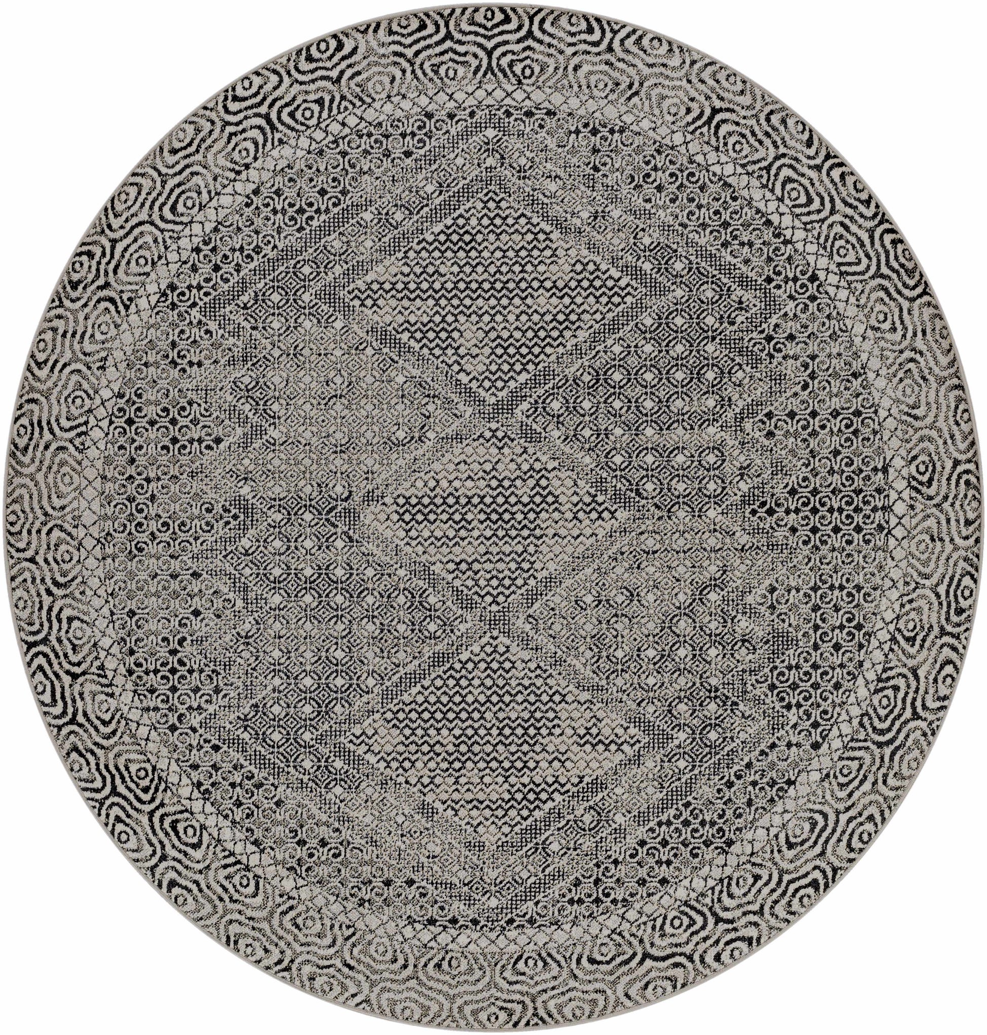 Consuelo Washable Area Rug - * 6’7’’ Round - Boutique Rugs