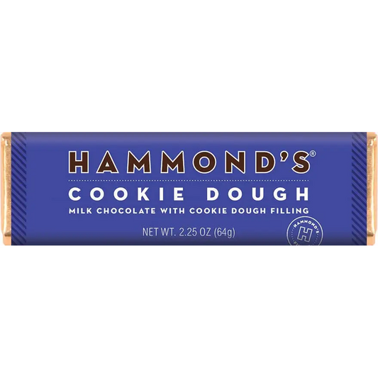 Cookie Dough - Milk Chocolate Candy Bar - Hammond’s Candies