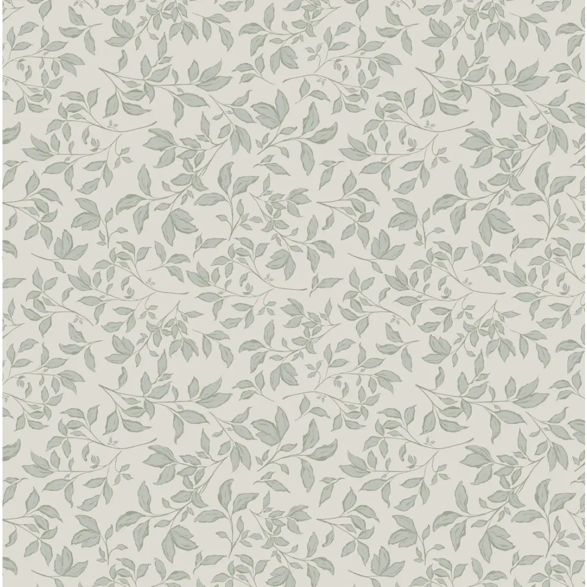 Cooper Wallpaper by Taddy Mikelaites - Sample 1 foot by 1 foot / Cream and Sage - Loomwell Home Goods