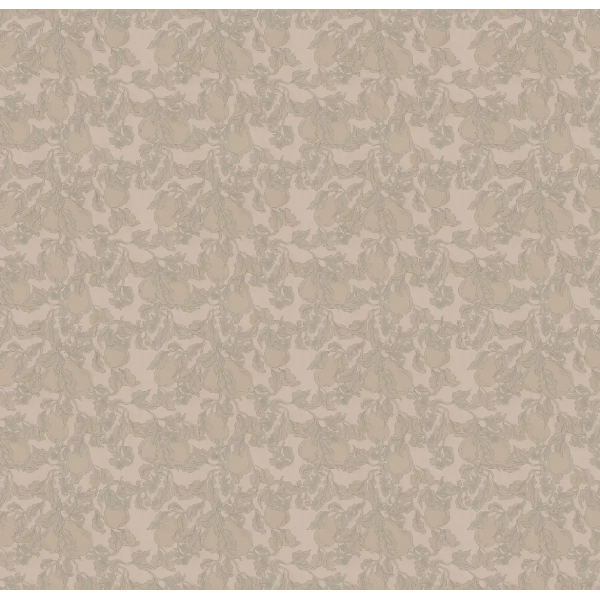 Copeland Wallpaper - Neutral Floral - by The Fibery - Sample 1 foot by 1 foot / Blush - Loomwell Home Goods