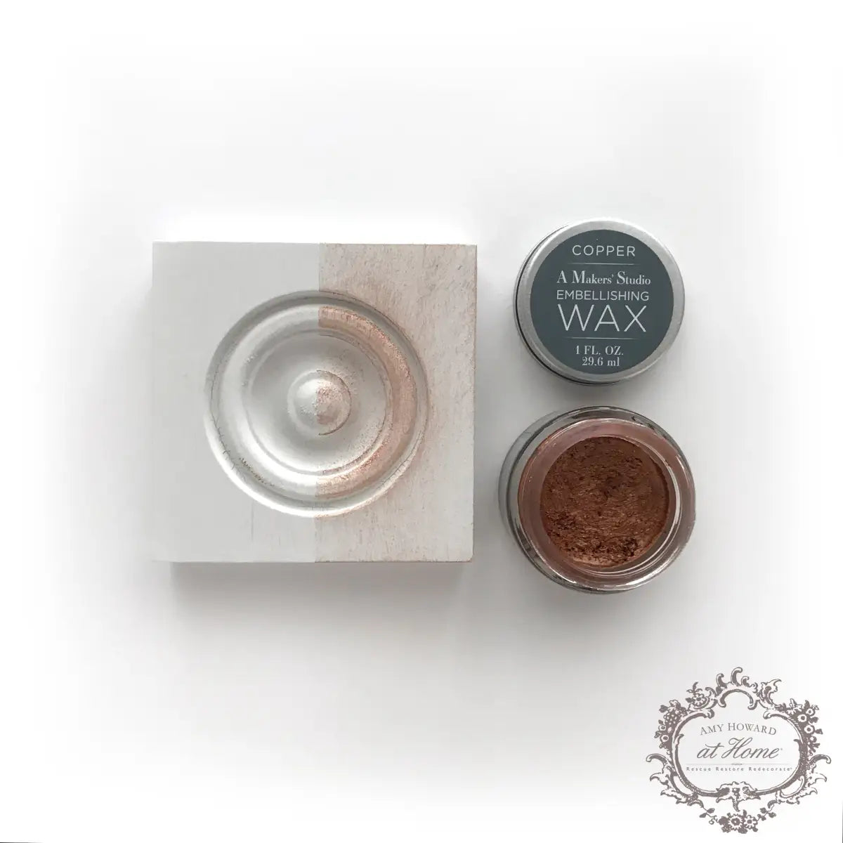 Copper Embellishing Wax - 1 oz. - Amy Howard At Home