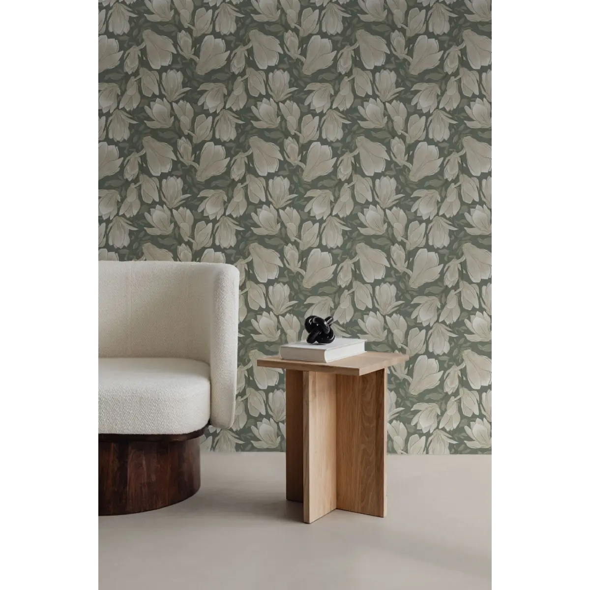 Cornelia Wallpaper - Relaxed Floral - by Marie Erstad Studio - Loomwell Home Goods