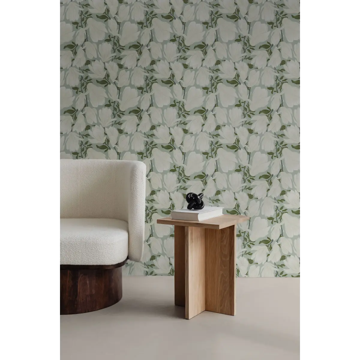 Cornelia Wallpaper - Relaxed Floral - by Marie Erstad Studio - Loomwell Home Goods