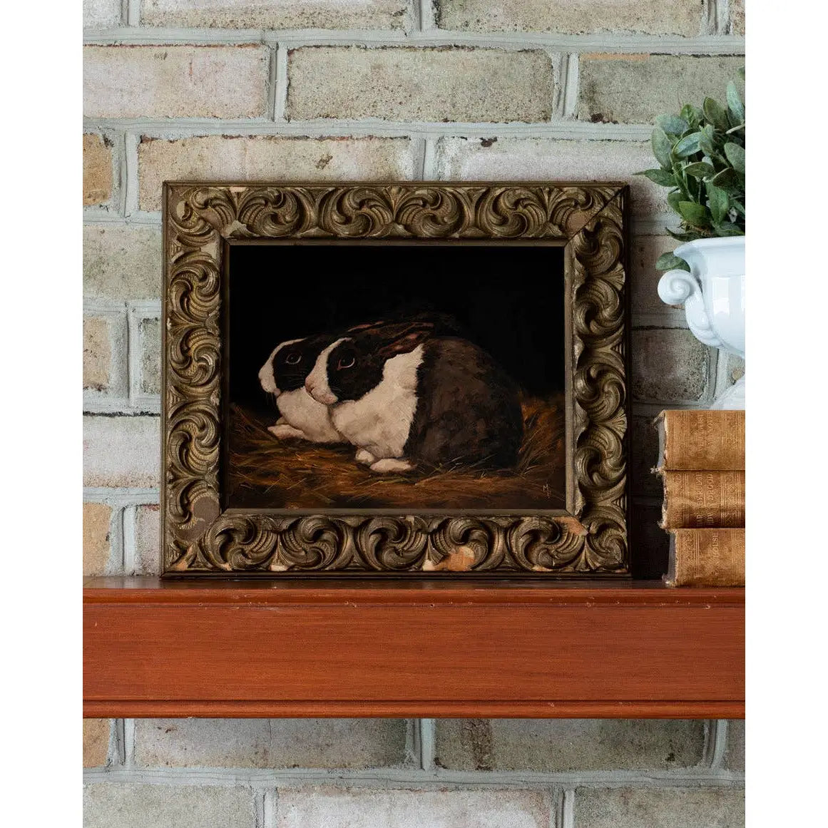 Art Print - Cotswold Rabbit Painting - 5x7 - Miss Mustard Seed